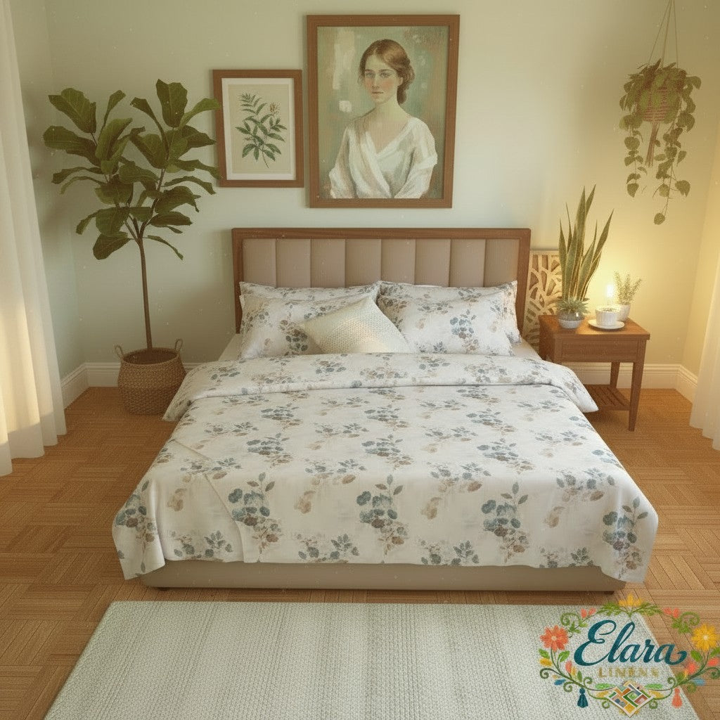 Garden Whisper Bedsheet  همسة الحديقة