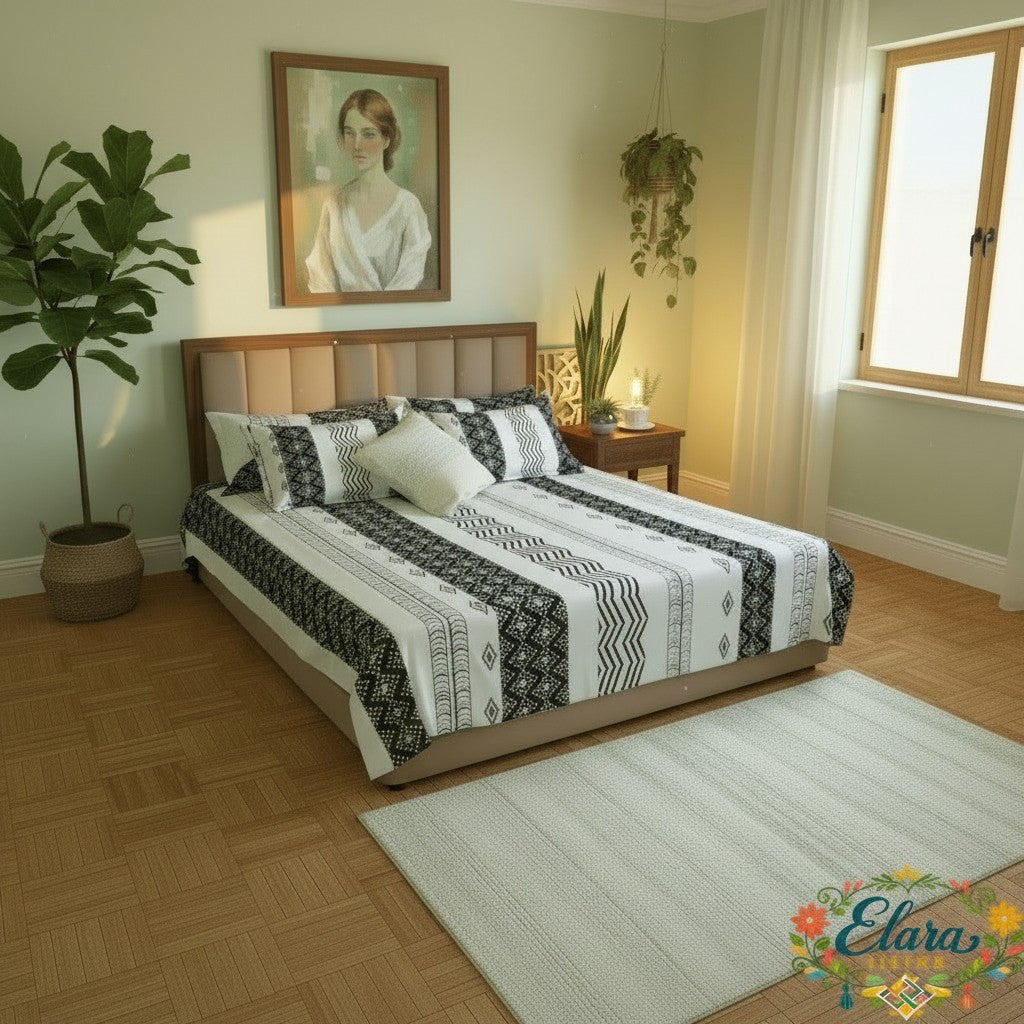 Aztec Stripe Sheet     طقم الأزتيك المخطط