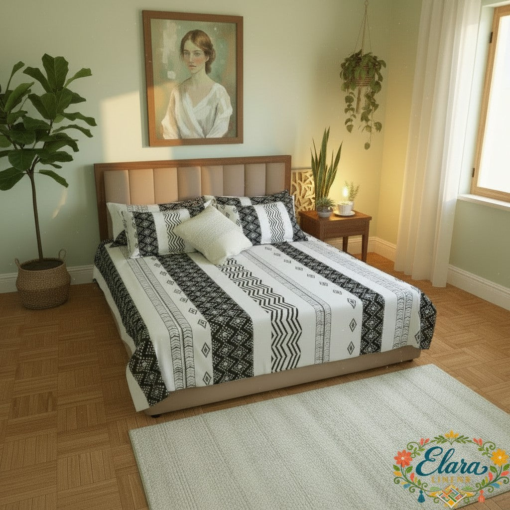 Aztec Stripe Sheet     طقم الأزتيك المخطط