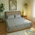 Misty Blossom Bedsheet   طقم  الزهر الضبابي