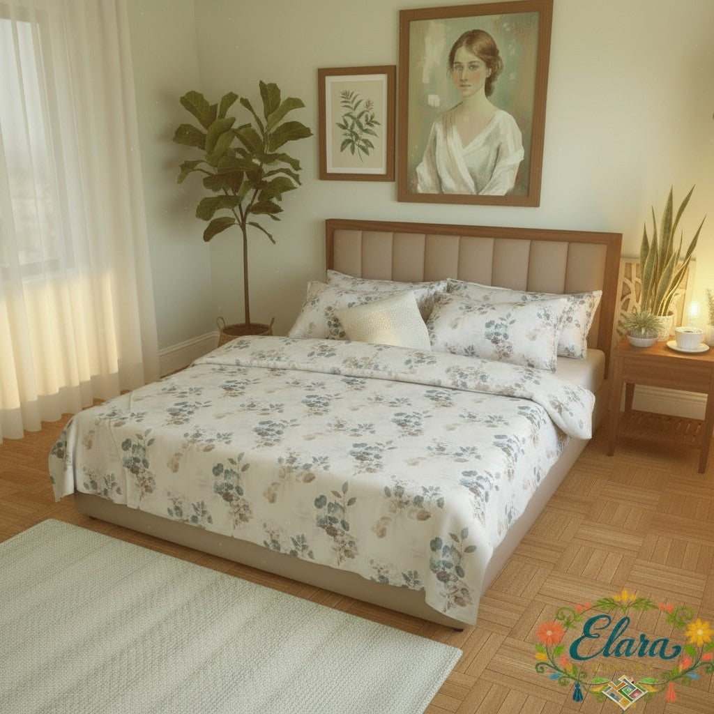 Garden Whisper Bedsheet  همسة الحديقة