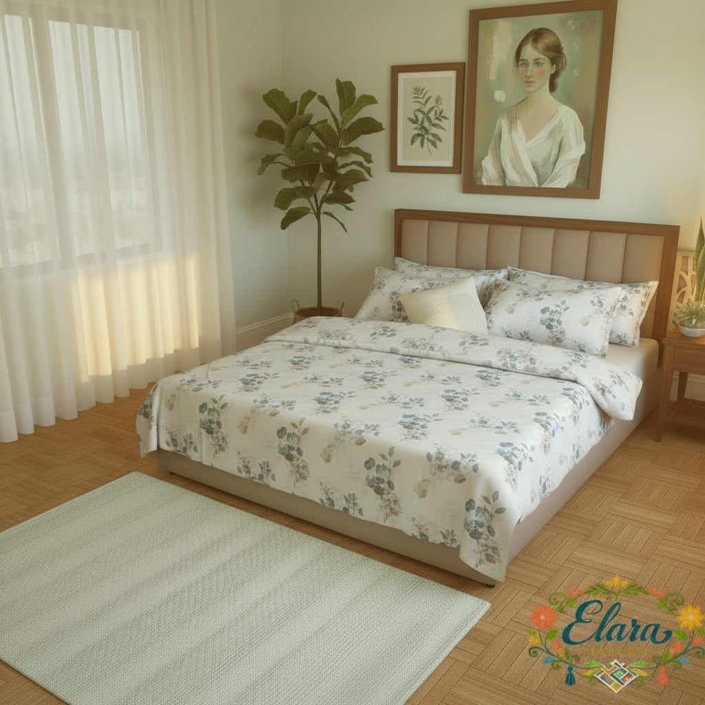 Garden Whisper Bedsheet  همسة الحديقة