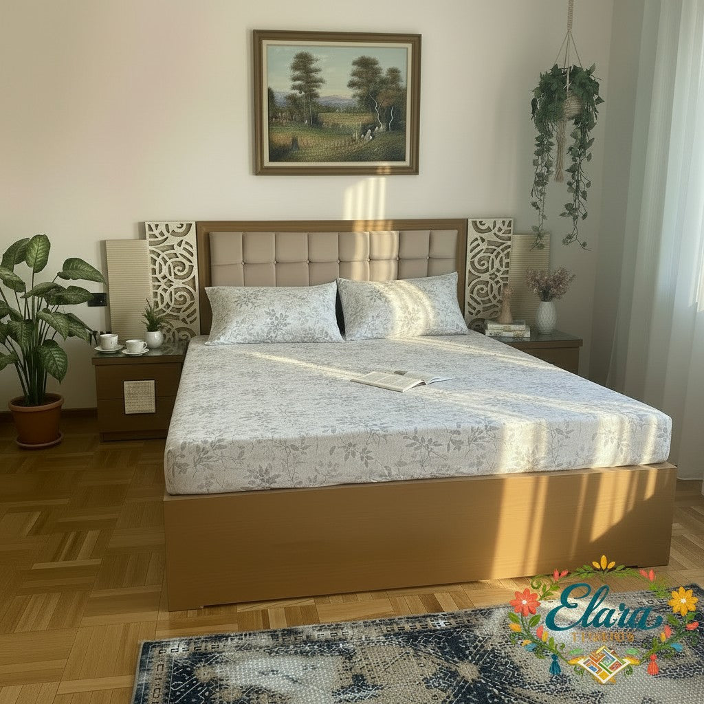 Blossom Serenity Bedsheet    طقم بلوسوم سيرينيتي