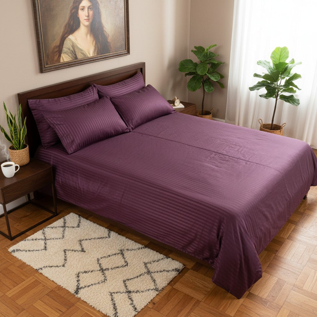 Premium Striped Sheet ملايات سترايب فاخرة