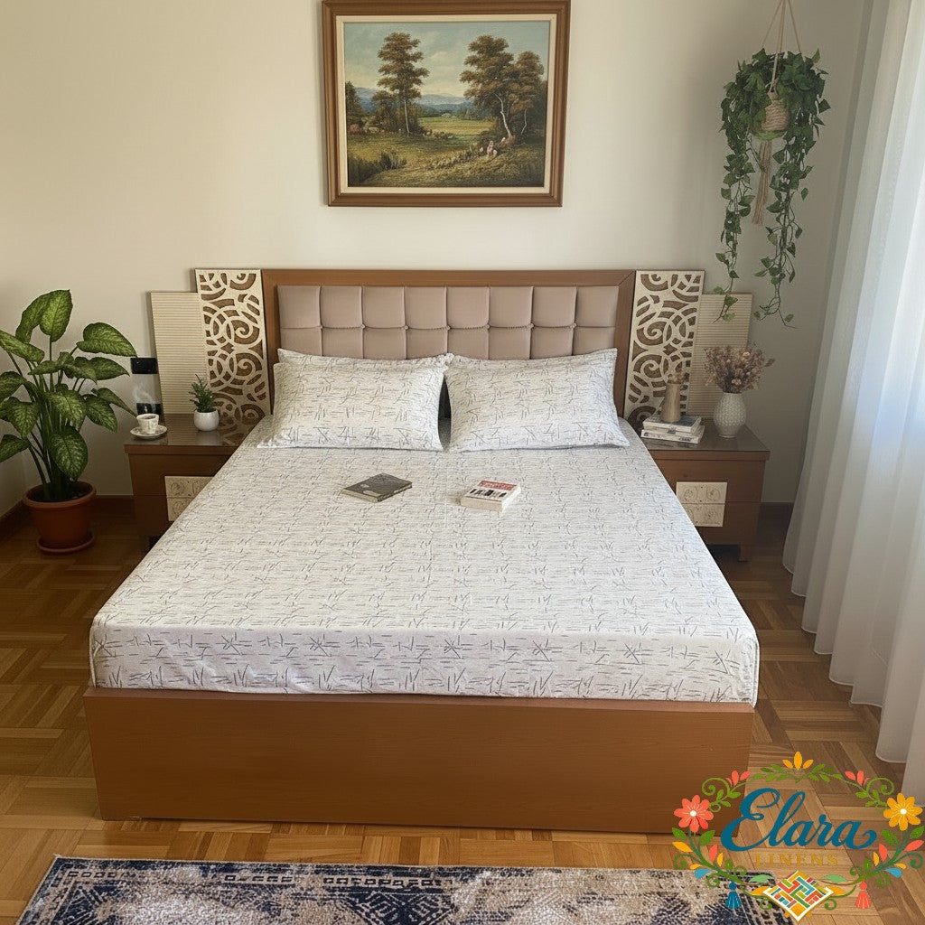 Bamboo Breeze Bedsheet   طقم نسيم الخيزران
