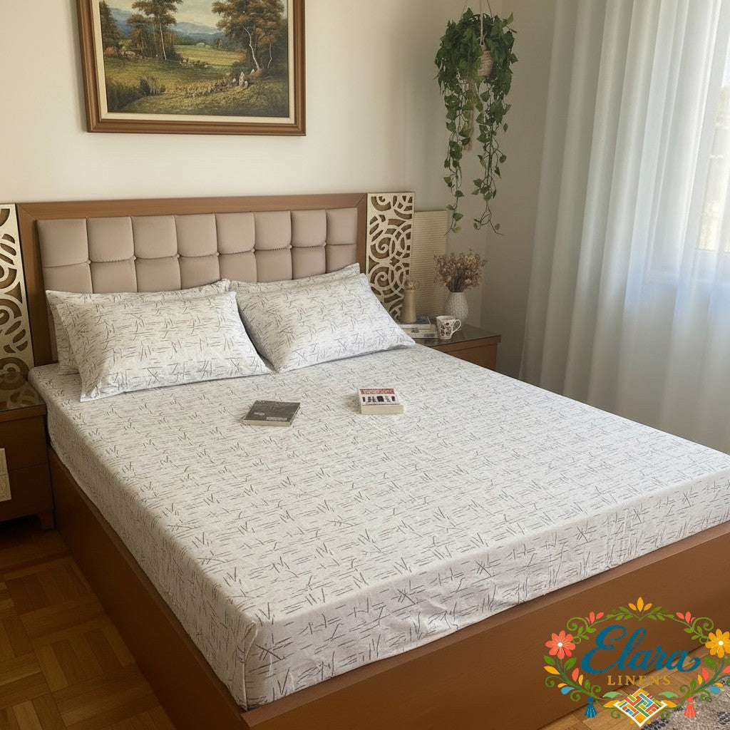 Bamboo Breeze Bedsheet   طقم نسيم الخيزران