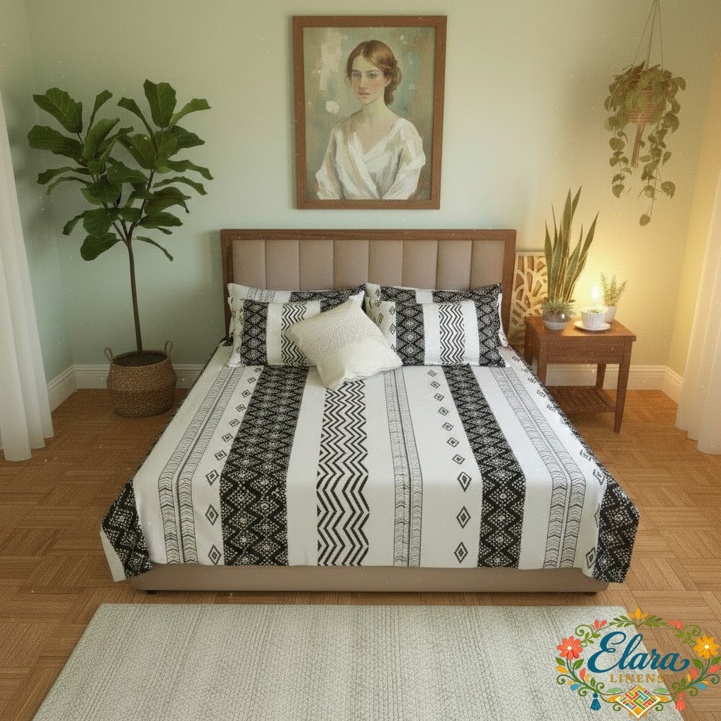 Aztec Stripe Sheet     طقم الأزتيك المخطط