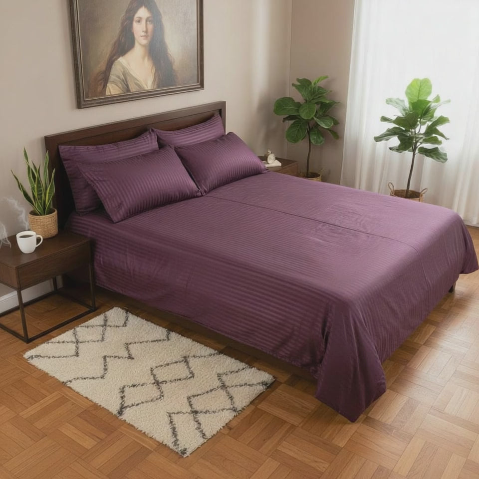 Premium Striped Sheet ملايات سترايب فاخرة