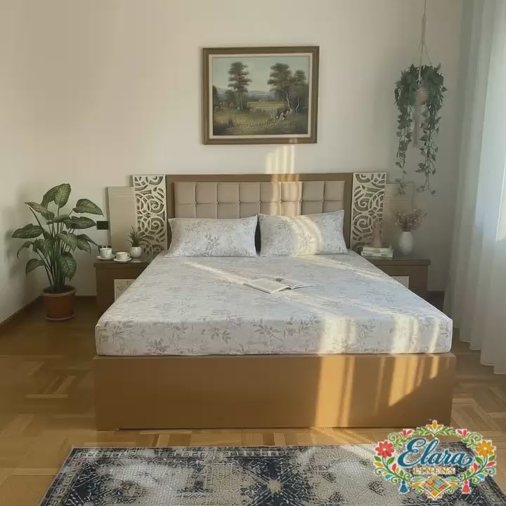 Blossom Serenity Bedsheet    طقم بلوسوم سيرينيتي