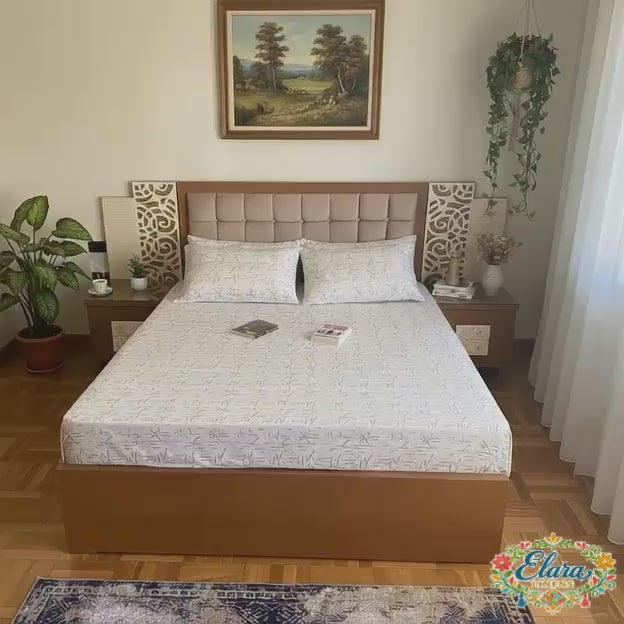 Bamboo Breeze Bedsheet   طقم نسيم الخيزران