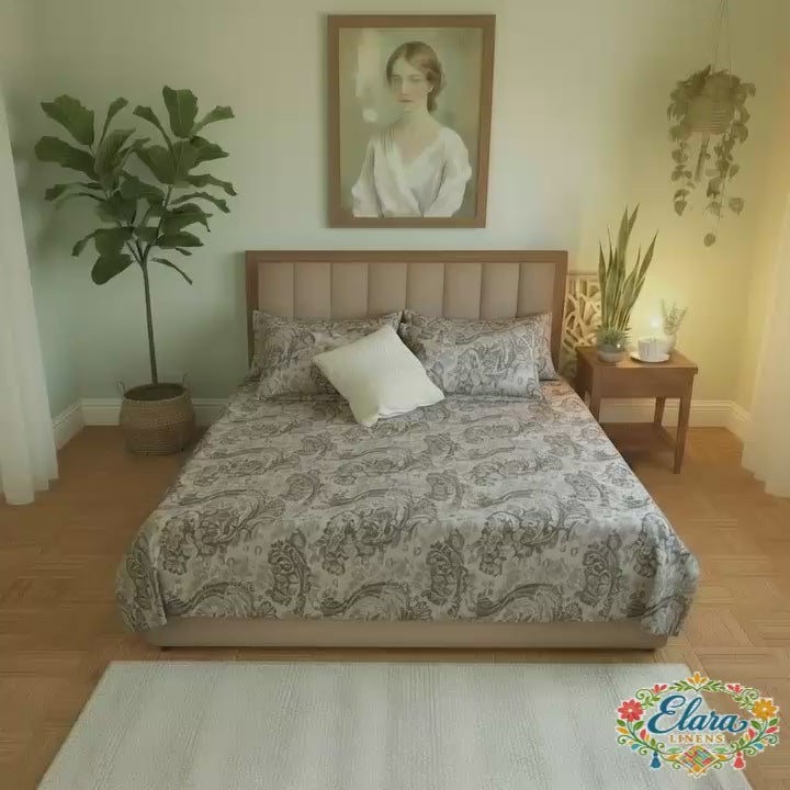 Sage Paisley Dreams    أحلام البيزلي الزيتوني